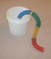 Bucket with Tube Ramp